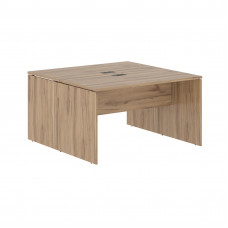 Стол двойной ED2ST 1367 Дуб Денвер светлый/Мокко 1360х1346х750 EDIS