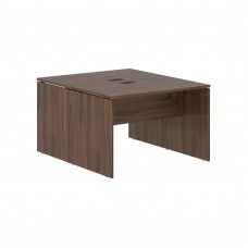 Стол двойной ED2ST 1167 Дуб Денвер тёмный/Черный 1160х1346х750 EDIS