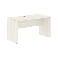 Стол прямой EDST 1367 Ясень Траун/Черный 1360х670х750 EDIS