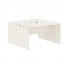 Стол двойной ED2ST 1367 Ясень Траун/Черный 1360х1346х750 EDIS