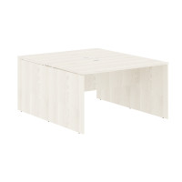 Стол двойной ED2ST 1380 Ясень Траун/Белый 1360х1606х750 EDIS