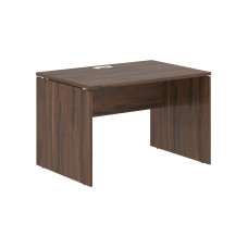 Стол прямой EDST 1180 Дуб Денвер тёмный/Белый 1160х800х750 EDIS