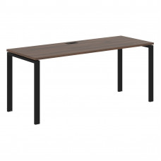 Стол прямой EUST 1767 Дуб Денвер тёмный/Черный 1760х670х750 EDIS