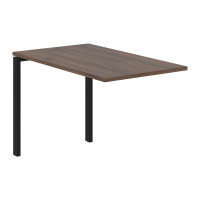 Брифинг-приставка EUB 1167 Дуб Денвер тёмный/Черный 1160х670х750 EDIS