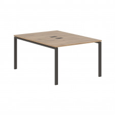 Стол 2-х местный EUWST 1116 Дуб Денвер светлый/Мокко 1160х1606х750 EDIS