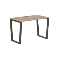 Стол прямой EVST 1167 Дуб Денвер светлый/Мокко 1160х670х750 EDIS