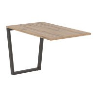 Брифинг-приставка EVB 1167 Дуб Денвер светлый/Мокко 1160х670х750 EDIS