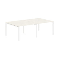 Стол 4-х местный EUWST 2313 Ясень Траун/Белый 2326х1346х750 EDIS