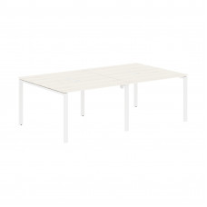 Стол 4-х местный EUWST 2313 Ясень Траун/Белый 2326х1346х750 EDIS