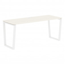 Стол прямой EVST 1767 Ясень Траун/Белый 1760х670х750 EDIS