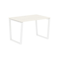 Стол прямой EVST 1180 Ясень Траун/Белый 1160х800х750 EDIS