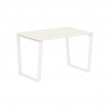 Стол прямой EVST 1180 Ясень Траун/Белый 1160х800х750 EDIS