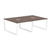 Стол 4-х местный EVWST 2316 Дуб Денвер тёмный/Белый 2326х1606х750 EDIS