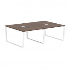 Стол 4-х местный EVWST 2316 Дуб Денвер тёмный/Белый 2326х1606х750 EDIS