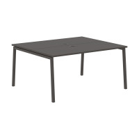 Стол 2-х местный ELWST 1513 Мокко/Мокко 1560х1346х750 EDIS