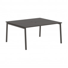 Стол 2-х местный ELWST 1513 Мокко/Мокко 1560х1346х750 EDIS