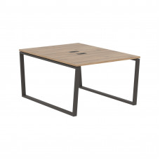 Стол 2-х местный EVWST 1116 Дуб Денвер светлый/Мокко 1160х1606х750 EDIS