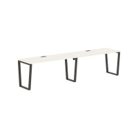 Стол 2-х местный EVWST 3167 Ясень Траун/Мокко 3126х670х750 EDIS