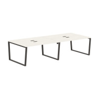 Стол 4-х местный EVWST 3113 Ясень Траун/Мокко 3126х1346х750 EDIS