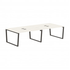 Стол 4-х местный EVWST 3113 Ясень Траун/Мокко 3126х1346х750 EDIS