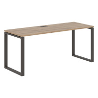 Стол прямой EQST 1767 Дуб Денвер светлый/Мокко 1760х670х750 EDIS