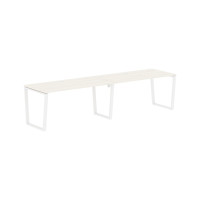 Стол 2-х местный EVWST 3180 Ясень Траун/Белый 3126х800х750 EDIS