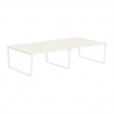 Стол 4-х местный EVWST 3116 Ясень Траун/Белый 3126х1606х750 EDIS