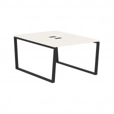 Стол 2-х местный EVWST 1116 Ясень Траун/Черный 1160х1606х750 EDIS