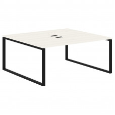 Стол 2-х местный EQWST 1716 Ясень Траун/Черный 1760х1606х750 EDIS