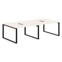 Стол 4-х местный EQWST 2713 Ясень Траун/Черный 2726х1346х750 EDIS