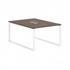 Стол 2-х местный EQWST 1116 Дуб Денвер тёмный/Белый 1160х1606х750 EDIS