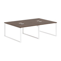 Стол 4-х местный EQWST 2316 Дуб Денвер тёмный/Белый 2326х1606х750 EDIS