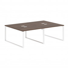 Стол 4-х местный EQWST 2316 Дуб Денвер тёмный/Белый 2326х1606х750 EDIS