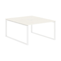 Стол 2-х местный EQWST 1316 Ясень Траун/Белый 1360х1606х750 EDIS
