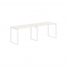 Стол 2-х местный EQWST 2367 Ясень Траун/Белый 2326х670х750 EDIS