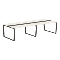 Конференц стол EVCT 3114 Ясень Траун/Мокко/Мокко 3132х1346х750 EDIS