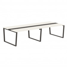 Конференц стол EVCT 3114 Ясень Траун/Мокко/Мокко 3132х1346х750 EDIS