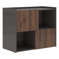 Тумба сервисная ELC 9045 Дуб Денвер темный/Мокко 904х450х750 ЭДИС (EDIS)