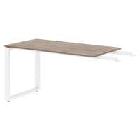 Брифинг-приставка EB 1470 Кария Пальмира/Белый 1400х700х750 ENIO