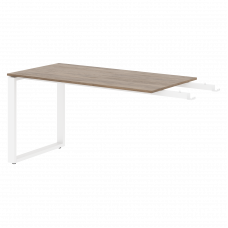 Брифинг-приставка EB 1470 Кария Пальмира/Белый 1400х700х750 ENIO