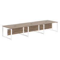 Стол для заседаний ECT 4212 Кария Пальмира/Белый 4200х1200х750 ЭНИО (ENIO)