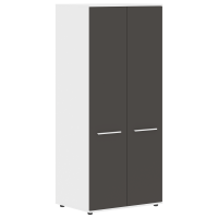 Шкаф для одежды ECWS 85 Мокко/Белый/Белый 852х600х1967 EDIS