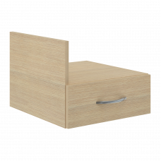 Тумба подвесная с 1-м ящ. SC-1V Легно светлый 412*450*323(163) SIMPLE