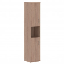 Шкаф колонка с комплектом глухих малых дверей СУ-1.5 Ясень Шимо 406*365*1975 IMAGO