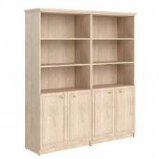 Шкаф высокий 2-х секционный с малыми глухими дверьми RHC 180.5 Дуб Девон 1808х466х2023 RAUT