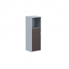 Шкаф колонка с глухой малой дверью СУ-2.1(L) Венге Магия/Металлик 406*365*1200 IMAGO