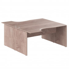 Стол 2-х местный эргономичный W2CET 169.3 Дуб Сонома 1600х1806х750 WAVE