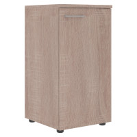 Шкаф колонка с глухой малой дверью (R) и топом XLC 42.1(R) Дуб Сонома 432х432х820 XTEN