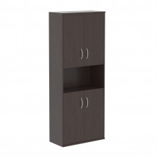 Шкаф с двумя комплектами глухих малых дверей СТ-1.5 Венге Магия 770х365х1975 IMAGO