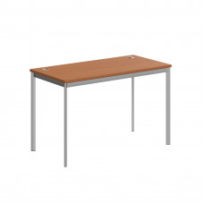 Стол письменный СП-2.1S Груша Ароза/Алюминий 1200х600х755. IMAGO-S